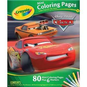  Crayola Mini Coloring Pages   Disney   Pixar Cars Race O 