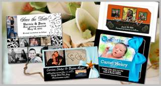 35 Wedding Save The Date Magnets & Envelopes & Holders  
