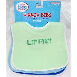  *Its a Boy* 4pk Embroidered Bibs Baby