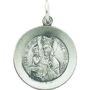  Sterling Silver Saint Anne de Beau Pre Medal: Jewelry