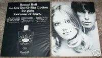 1970 ad Bonne Bell Ten O Six lotion   CYBILL SHEPHERD  