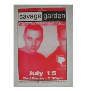  Savage Garden Handbill Poster Band Shot: Home & Kitchen