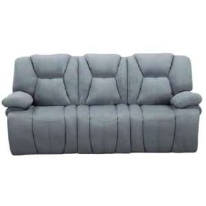 Danford Slate Blue Dual Reclining Sofa:  Home & Kitchen