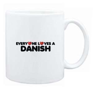  New  Everyone Loves Danish  Denmark Mug Country