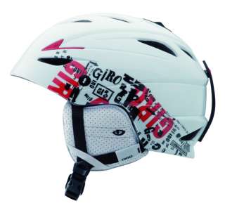 Giro G10 White/Red Dada Ski Snowboard Helmet Snow Adult  