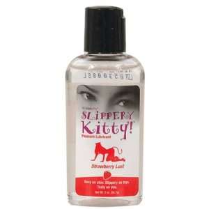  Slippery kitty lubricant   2 oz strawberry: Health 
