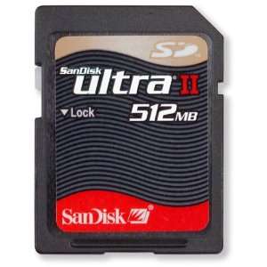  SanDisk Ultra® II SD Memory Card 512MB Electronics