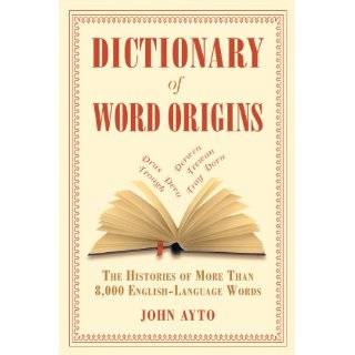  dictionary of word origins Books