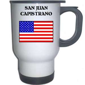 US Flag   San Juan Capistrano, California (CA) White Stainless Steel 