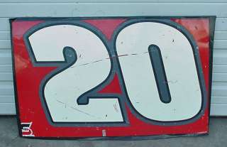 DENNY HAMLIN RACE USED SHEETMETAL ROCKWELL AUTOMATION 20 DOOR PANEL 