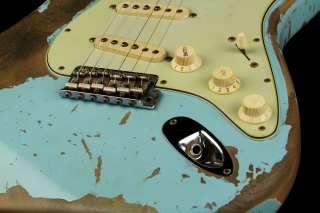  Exclusive MB 62 Stratocaster Ultimate Relic Guitar Daphne Blue  