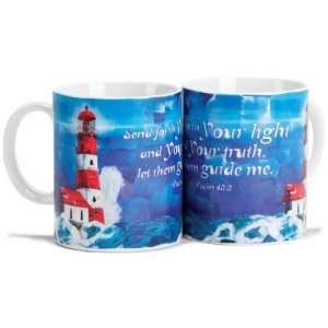  Lighthouse Inspirational Coffee Mug 