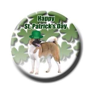  Akita St Patricks Pin Badge 