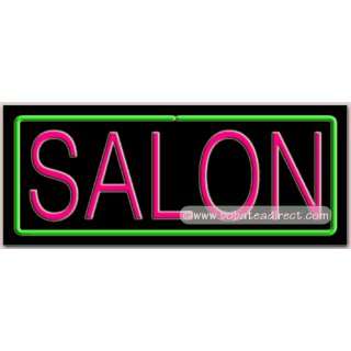  Salon Neon Sign (13H x 32L x 3D): Everything Else