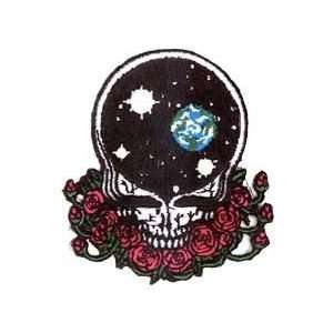  Grateful Dead   Steal Your Face Space Skull   Embroidered 