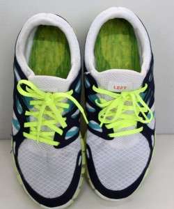 Nike Air Max Free Run 2 ID Custom Neon Blue Turqoise Running Shoes 