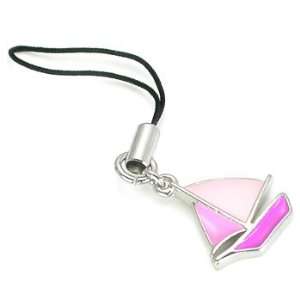  Pink/Purple Sail Boat Cell Phone Charms  