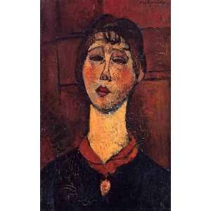  Oil Painting Madame Dorival Amedeo Modigliani Hand 