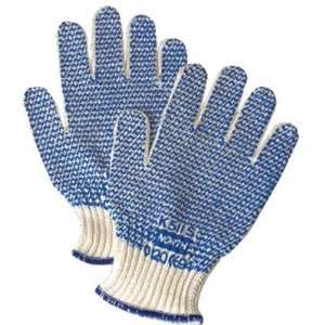   Safety Grip Nr Ambidetrous String Knit Cotton Glove Blu: Everything