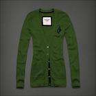 abercrombie fitch by hollister women green varsity logo one day