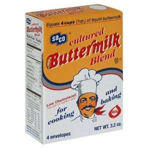  Saco Foods, Buttermilk Powder, Cult, 3.2 Oz  Health 