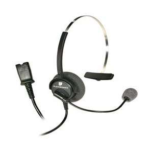  Plantronics Supra Monaural Headset W/Noise Canceling 