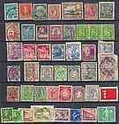 Worldwide collection of 48 different stamps Deutsches 