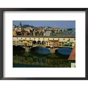  Ponte Vecchio Crossing River Arno, Florence, Italy 