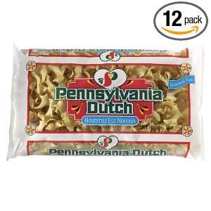 Pennsylvania Dutch Homestyle Noodles, 12 Ounce Bags (Pack of 12 