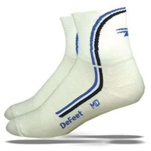  DeFeet AirEator 3in DeLine Blue Cycling/Running Socks 