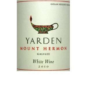  2010 Yarden Golan Heights Winery Mount Hermon White 