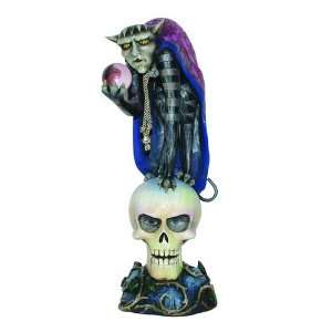   Jim Shore Halloween Demon on Skull Demon Dark 4014442: Home & Kitchen