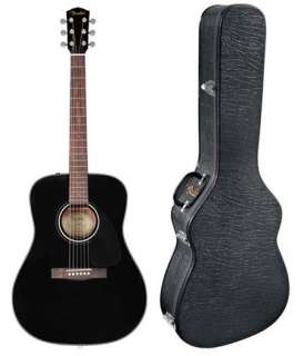 Fender CD 60 Dreadnought Acoustic Guitar   Black 717669961787  