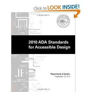   ADA Standards for Accessible Design [Paperback] Department of Justice
