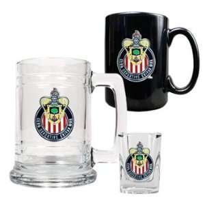  Club Deportivo MLS Beer Tankard & Shot Glass: Sports 