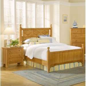   Bed by Vaughan Bassett   Pinstripe Pine (800 667R): Home & Kitchen