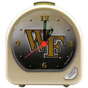  NCAA Wake Forest Demon Deacons Plastic Alarm Clock: Sports 
