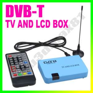 NEW Digital TV Box LCD VGA Tuner DVB T Receiver S1240  