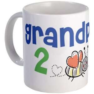  Grandpa 2 Bee Baby Mug by CafePress: Kitchen & Dining