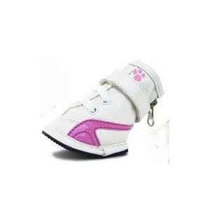  New Pink Fou ma Booties Designer Shoes for Dogs Size 2 