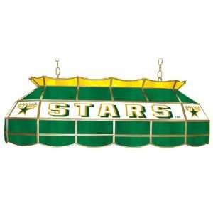  NHL Dallas Stars Stained Glass 40 inch Lighting Fixture 
