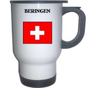  Switzerland   BERINGEN White Stainless Steel Mug 