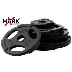   255 lb Premium Rubber Coated Olympic Weight Set