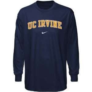  Nike UC Irvine Anteaters Navy Blue Classic Long Sleeve T 