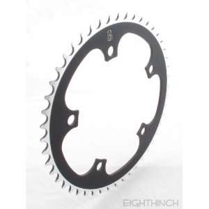   48T CHAINRING TRACK FIXED GEAR ROAD BLACK