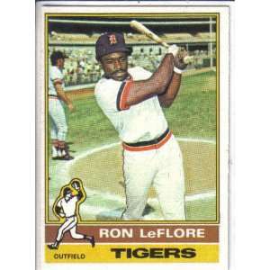  1976 Topps #61 Ron LeFlore [Misc.]