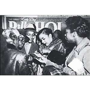  Billie Holiday POSTCARD RARE Harlem Renaissance JAZZ: Home 