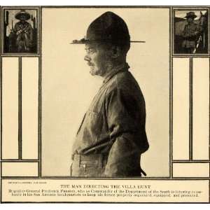  1916 Print Villa Hunt General Frederick Funston WWI 