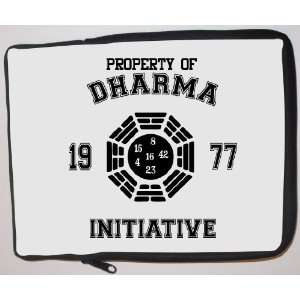 Property of Dharma Initiative Laptop Sleeve   Note Book sleeve   Apple 