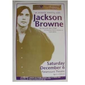  Jackson Browne Handbill Poster An Acoustic Evening With At 